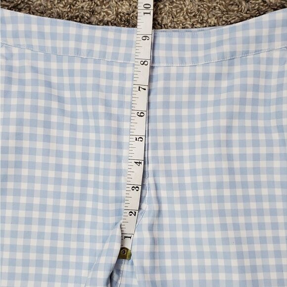 Callaway Blue & White Checked Golfs Shorts - Picture 5 of 7